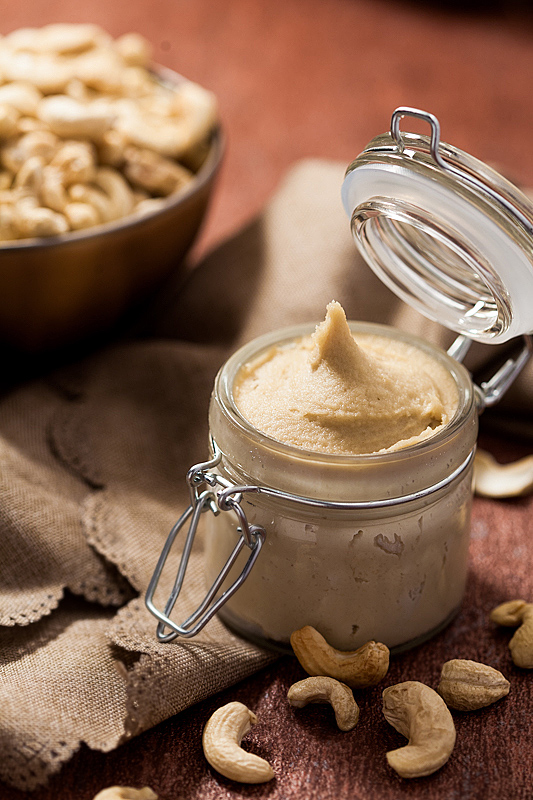 Recipe for Homemade Cashew Butter and its amazing variability