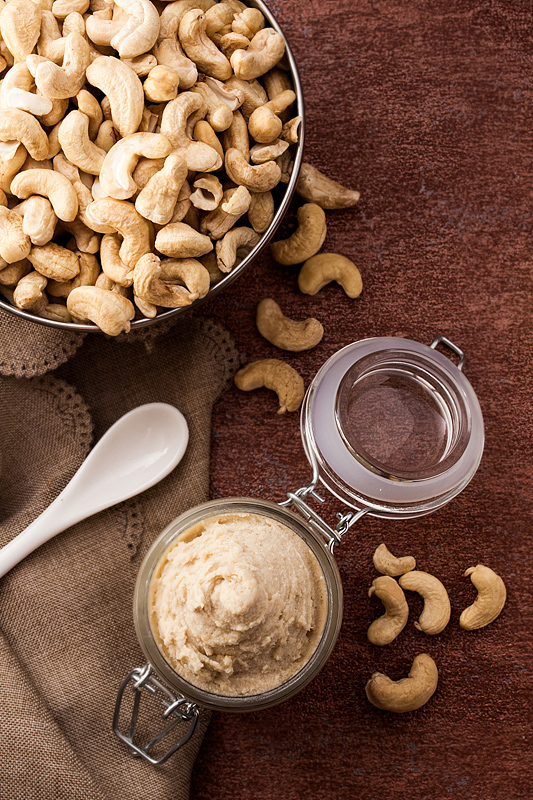 Recipe for Homemade Cashew Butter and its amazing variability