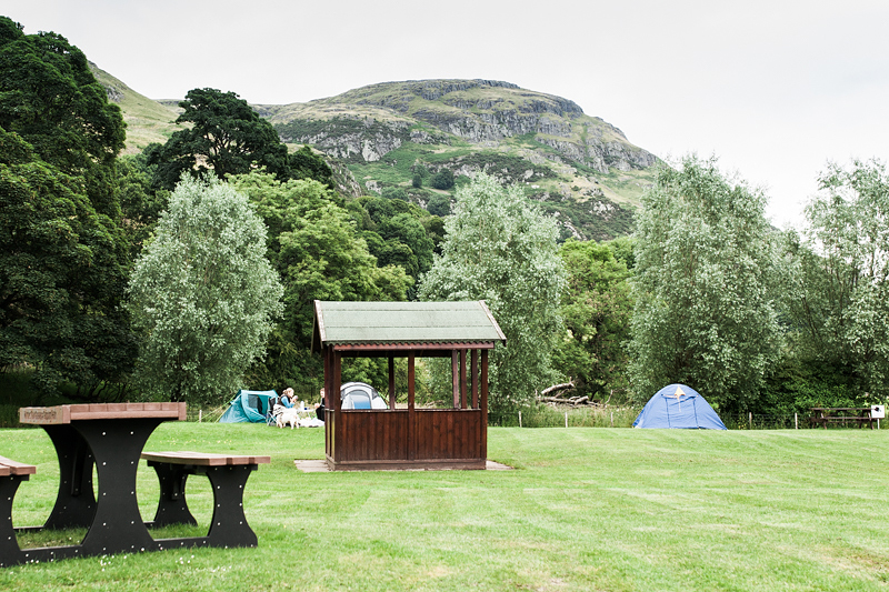 Die 7 schönsten Campingplätze in Schottland. Sterling: Witches Craig Caravan & Camping Park