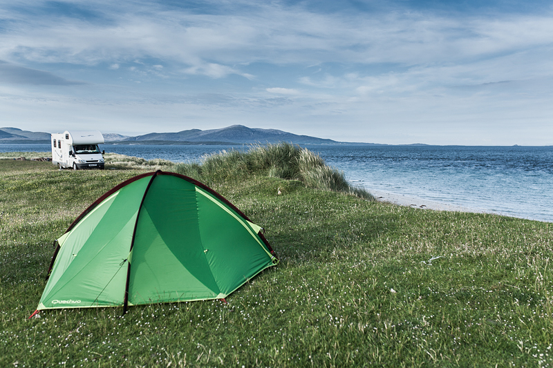 Great camp sites in Scotland: North Uist: Berneray Youth Hostel and Camping on the Outer Hebrides