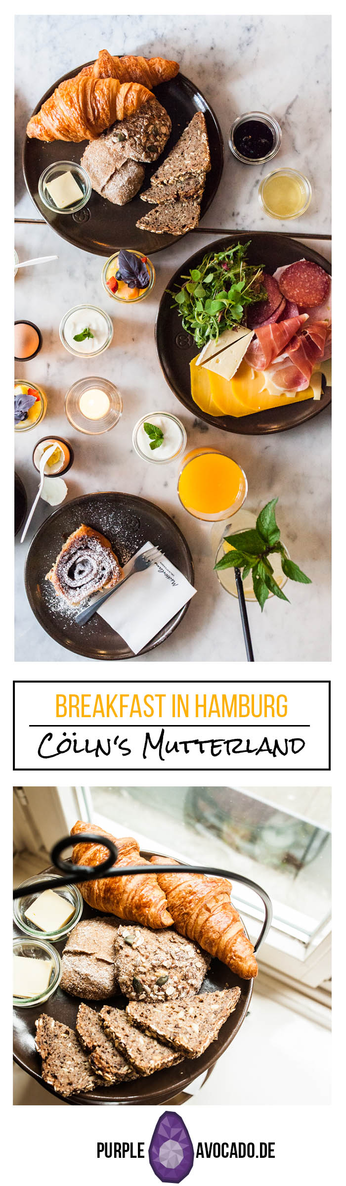 Looking for a good breakfast spot in Hamburg City Center? Let me give you an insider tip and enjoy warm, homemade 'franzbrötchen' – cinnamon buns the Northern style – and other breakkie goodies at Cölln's Mutterland. #hamburg #restaurants #best #food #breakfast #cityguide 