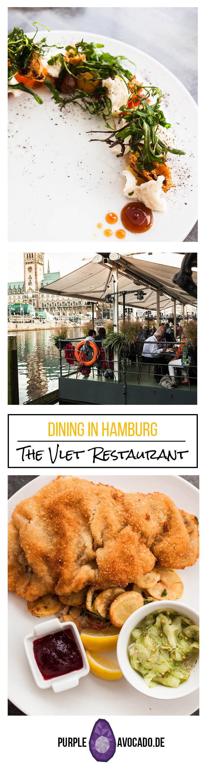 Restaurant Guide Hamburg - In Hamburg there are many, many places with good food. If you want to savour authentic Hamburg cuisine I'm sending you directly to the Vlet at the Alster. #restaurant #europe #germany #food #city #guide #hamburg