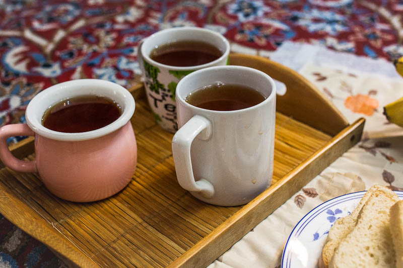 Iranischer schwarzer Tee