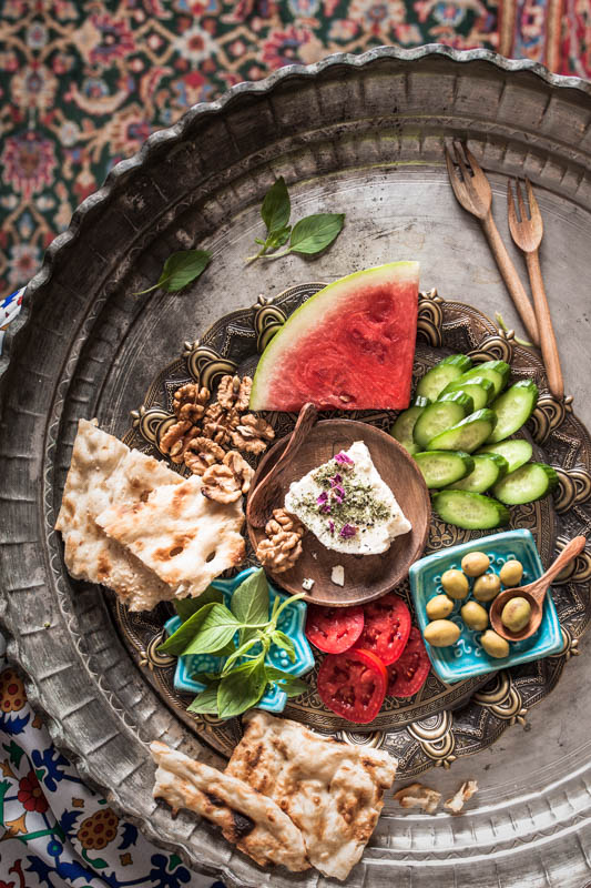 Sobhaneye sonati irani – traditional Iranian breakfast