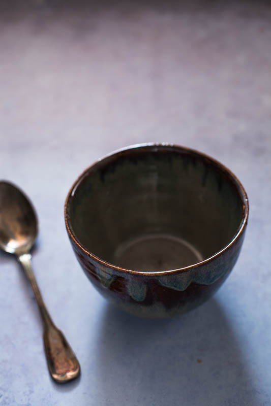 Testshot of the empty bowl