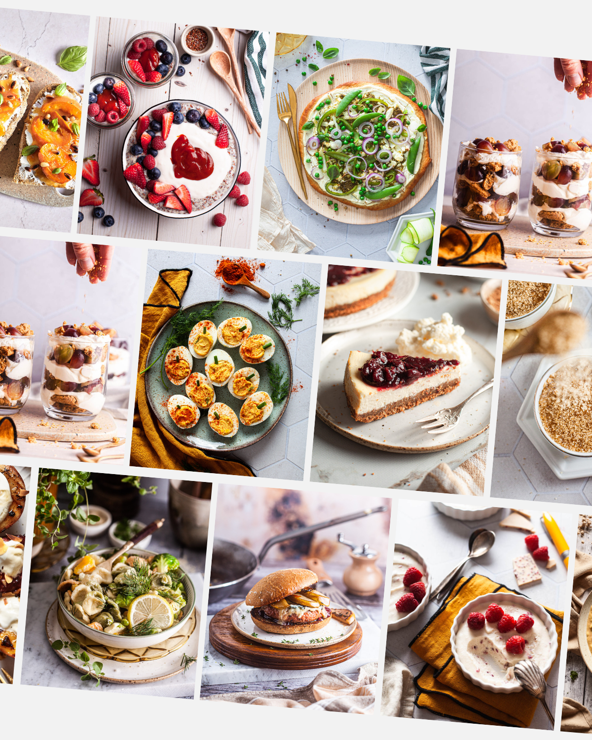Collage So kannst du dein bestes Food Fotografie Portfolio erstellen